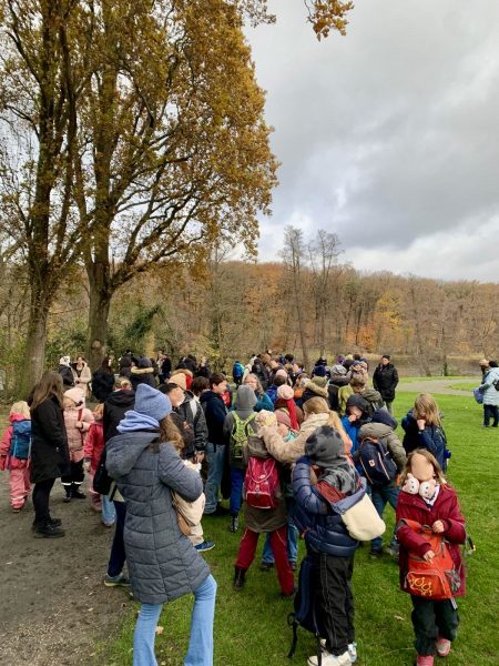 Die BOS-Familie ist startklar für die Rudsch, die Runde um den Schlachtensee.